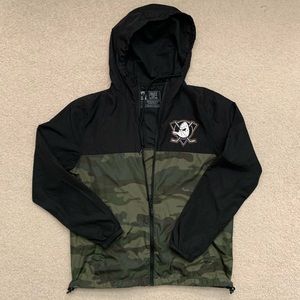 Anaheim Ducks Camo Windbreaker